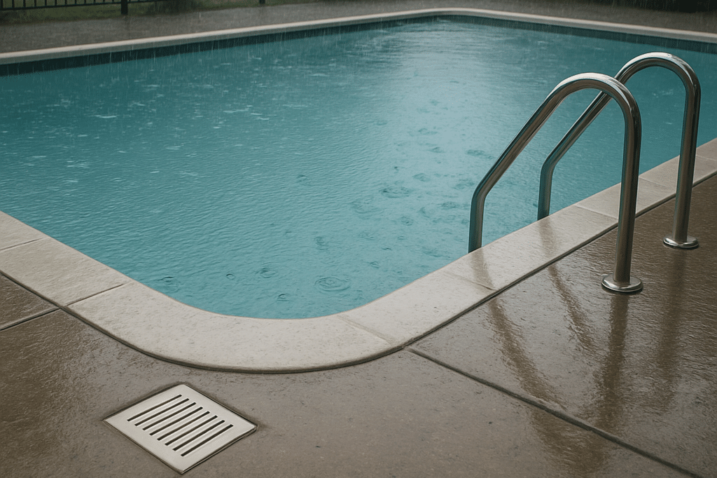 Featured image for “Should You Run a Pool Pump During the Rain?”