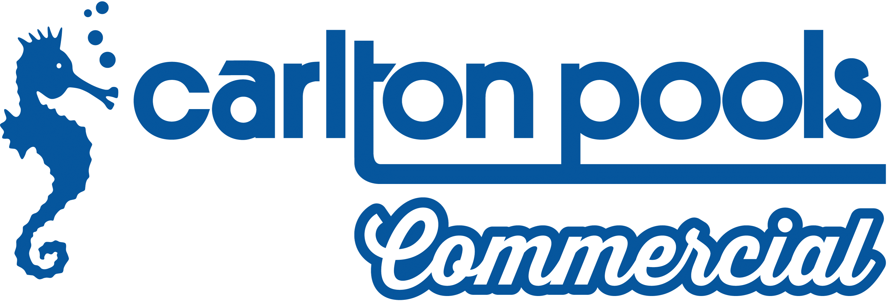 Carlton Pools Commercial Logo
