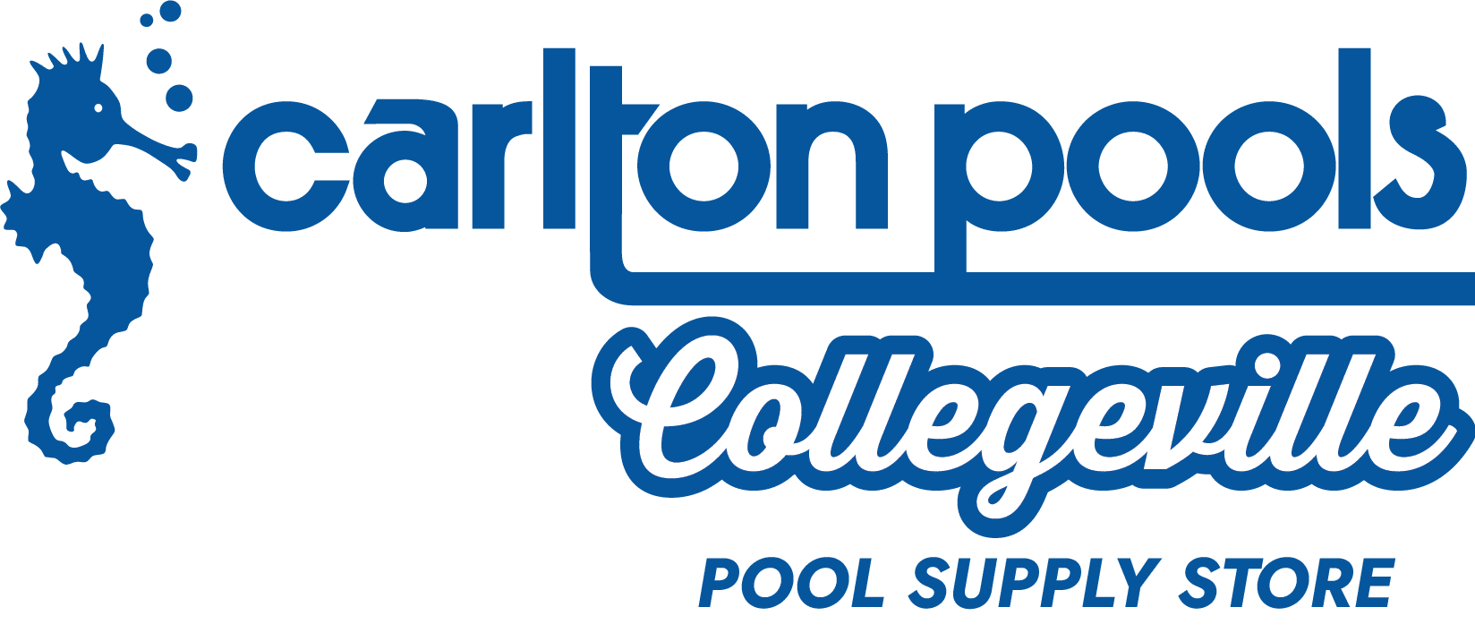 Carlton Pools Commercial Logo
