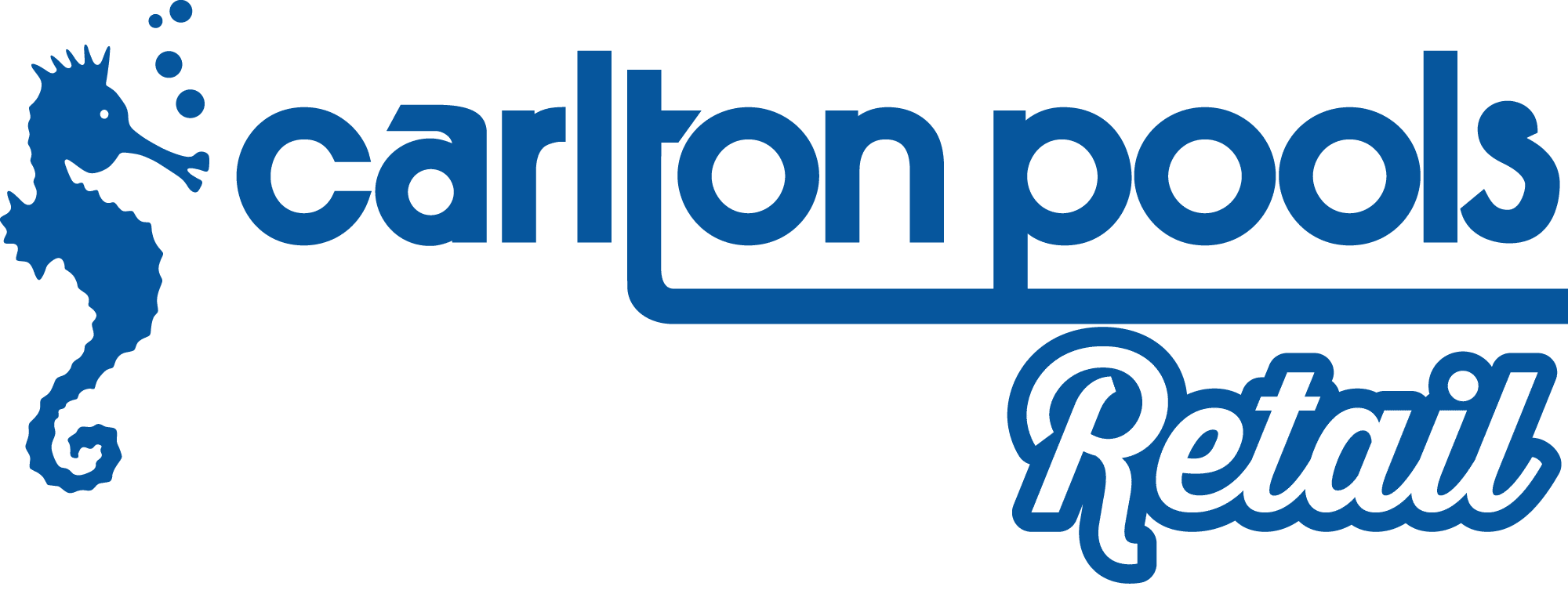 Carlton Pools Commercial Logo