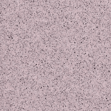 The name of this aquaBRIGHT color swatch is "Barbuda". It's a sample of a light-colored pool finish. The surface is composed of a dense mix of tiny, irregularly shaped black, gray, and pink specks, giving it a speckled, granite-like appearance.