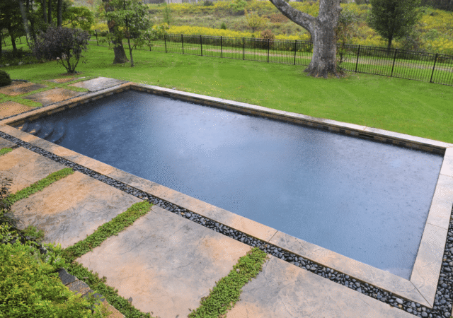 Stamped concrete