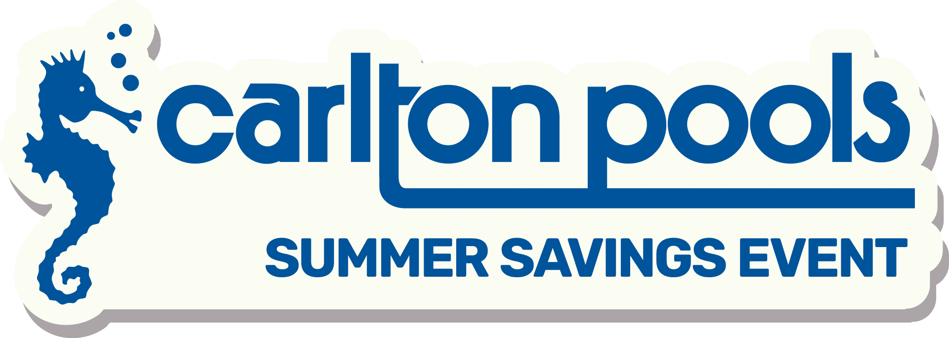 Carlton Pools Commercial Logo